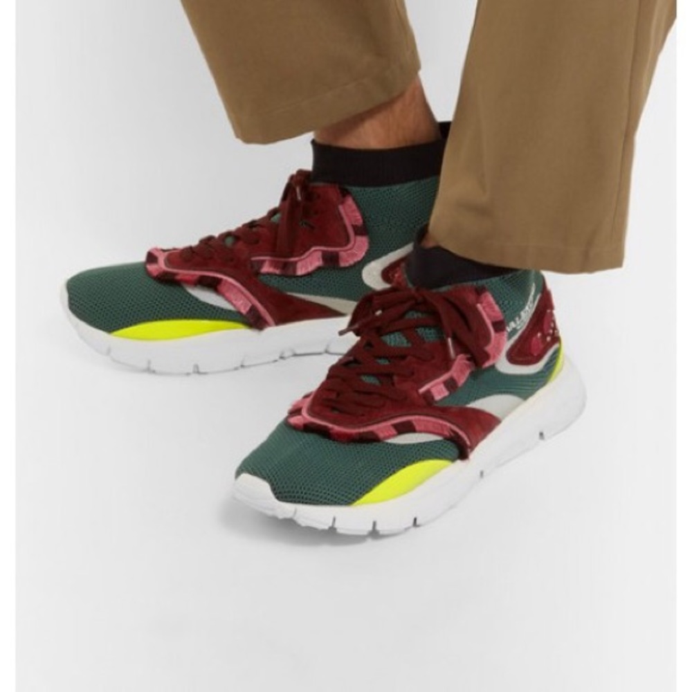 Valentino 2018SS Heroes Tribe Sneakers NEW - Picture 5 of 8